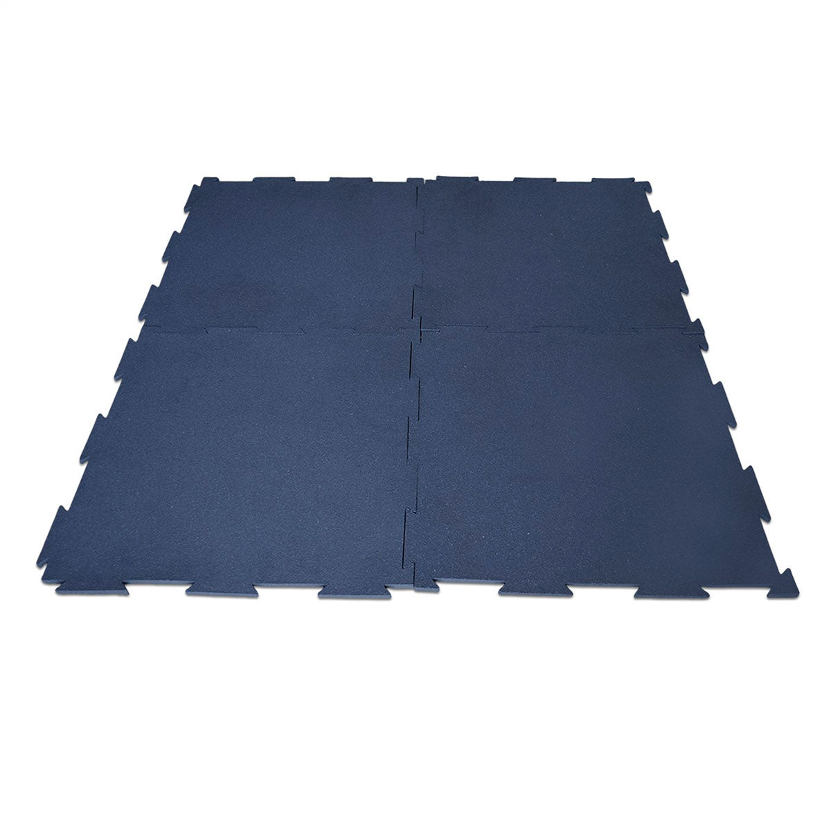 Piso de Caucho 50x50cm Azul 7mm encastrable 1m2
