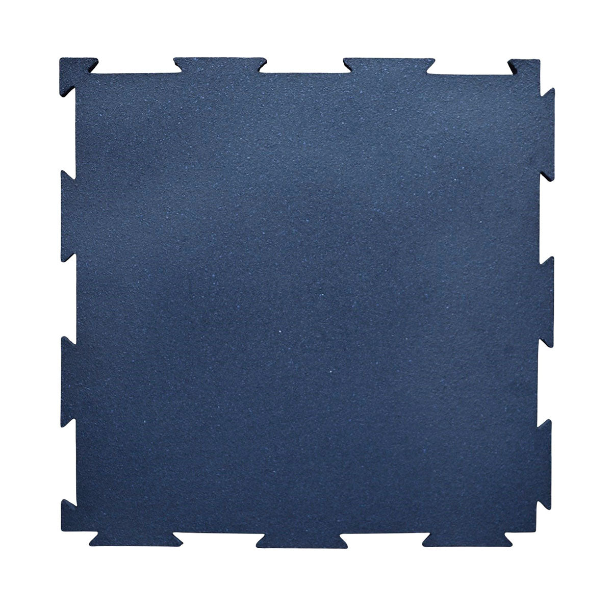 Piso de Caucho 50x50cm Azul 7mm encastrable 1m2