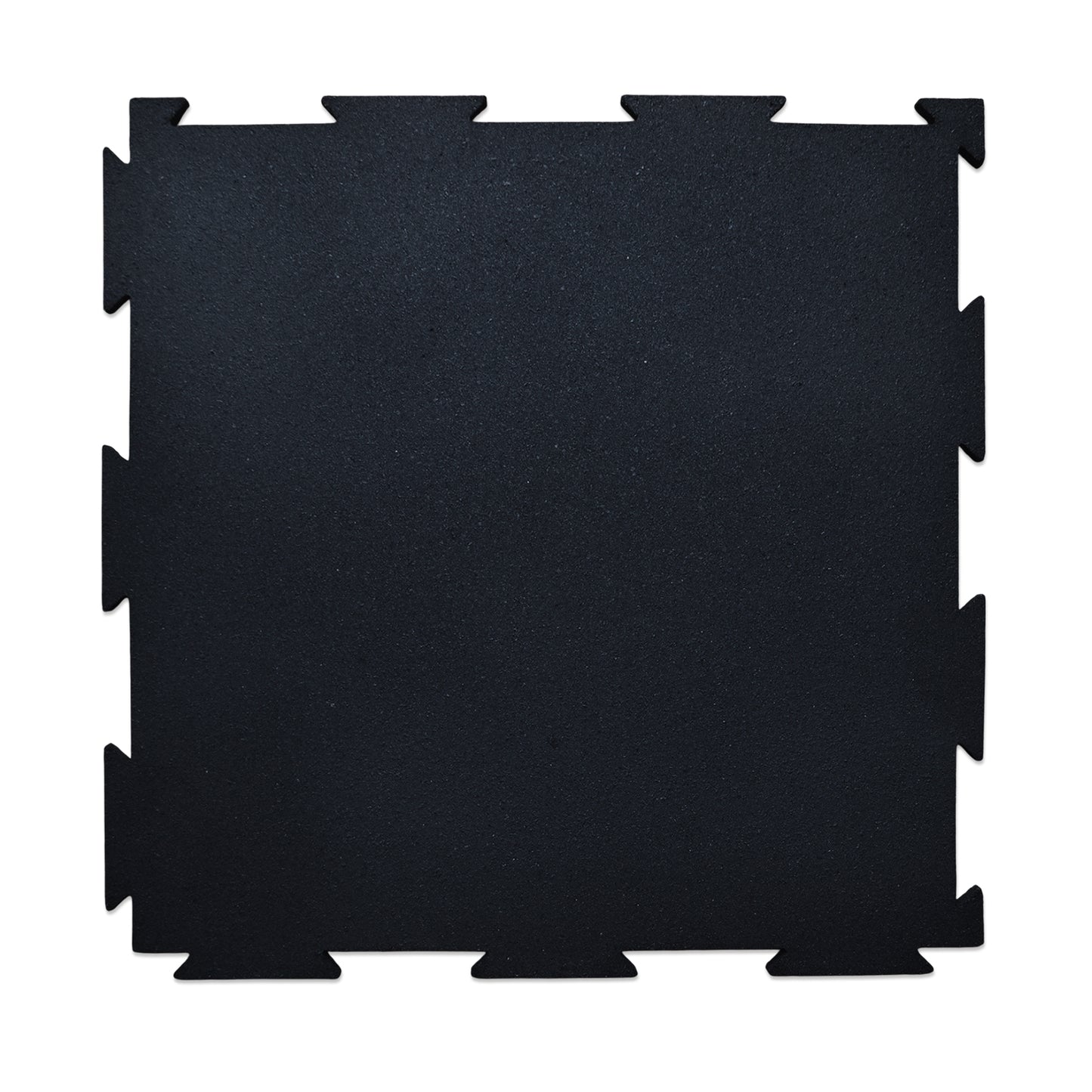 Piso de Caucho 50x50cm Negro 10mm encastrable 1m2