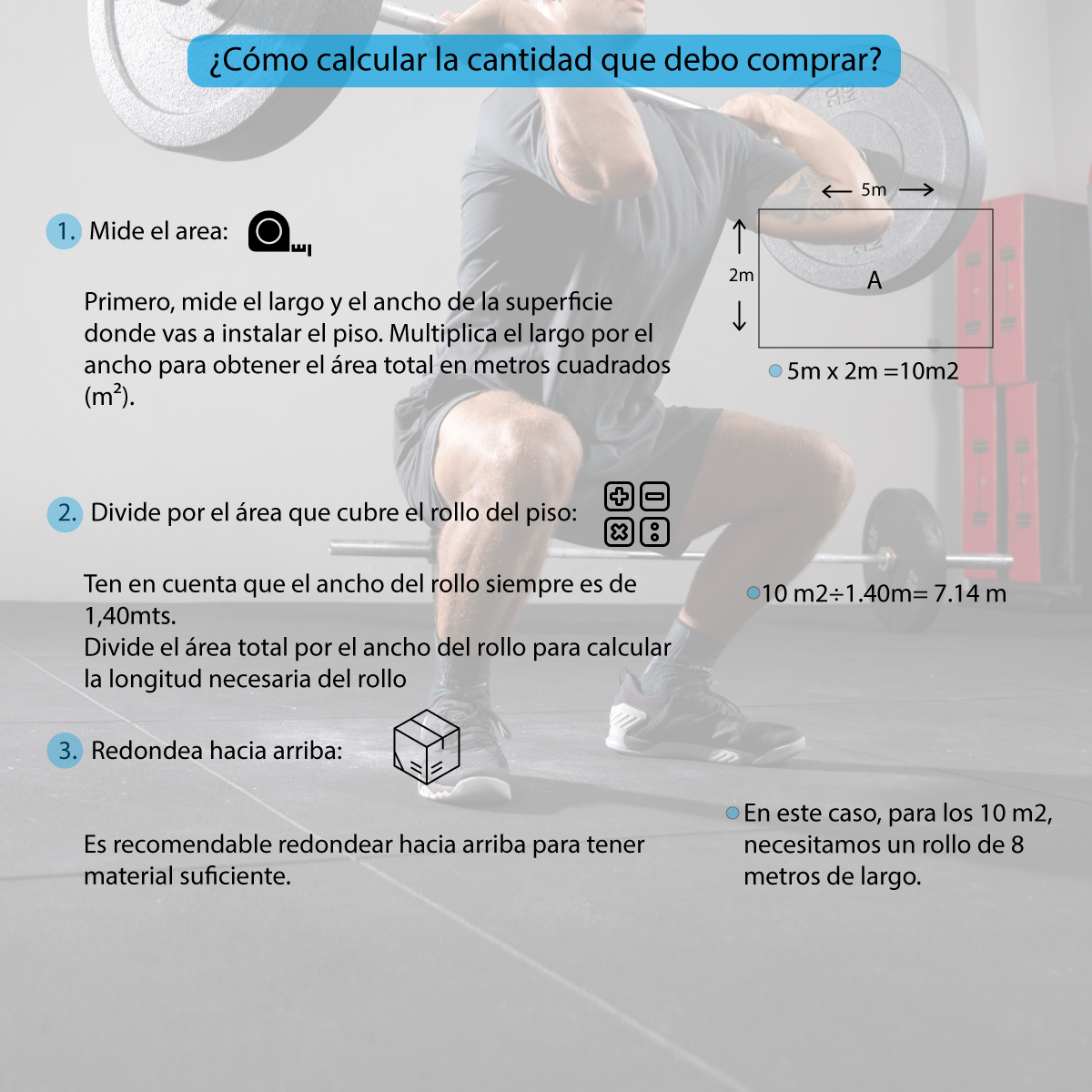 Piso Vinilico Pvc Simil Goma Ideal Gimnasios venta por Metro (1,40mts de ancho)