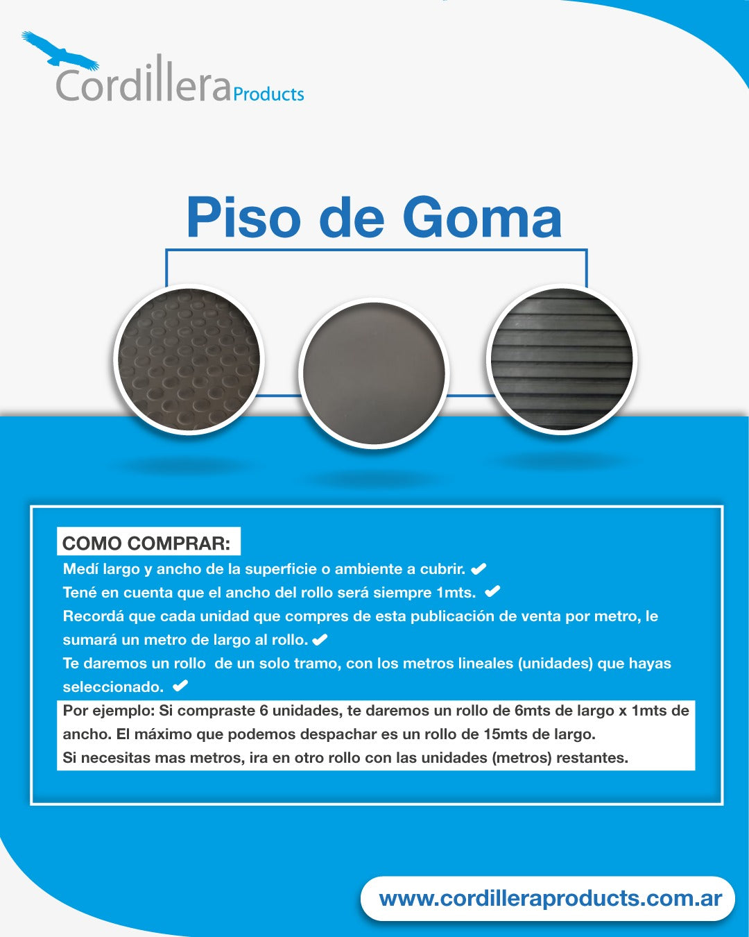Piso de goma moneda 3mm venta por metro rollo 1mt de ancho