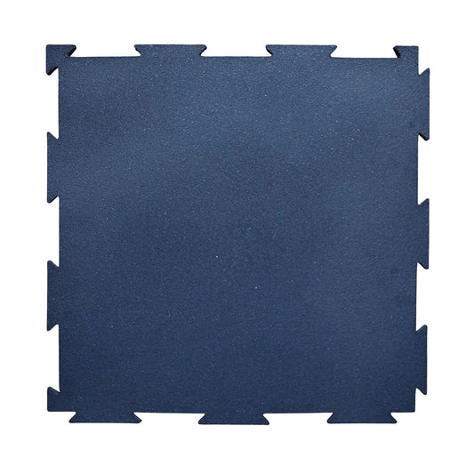 Piso de Caucho 50x50cm Azul 7mm encastrable 1m2