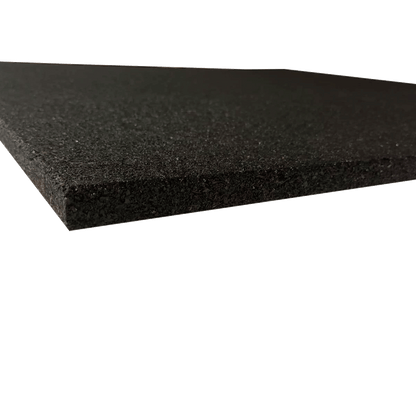 Piso de caucho reciclado antideslizante gimnasios crossfit placa 1x1mt 20mm