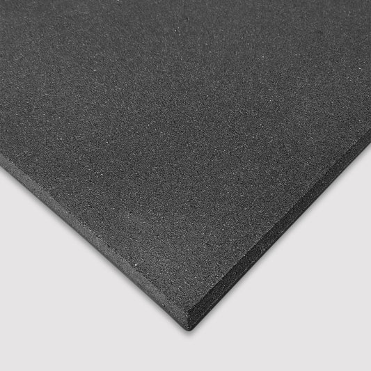 Piso de caucho reciclado antideslizante gimnasios crossfit placa 1x1mt 20mm