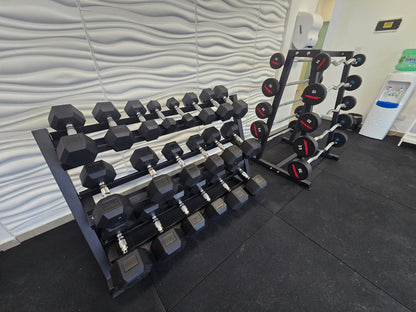 Piso PREMIUM de caucho reciclado antideslizante gimnasios crossfit placa 1x1mt 10mm